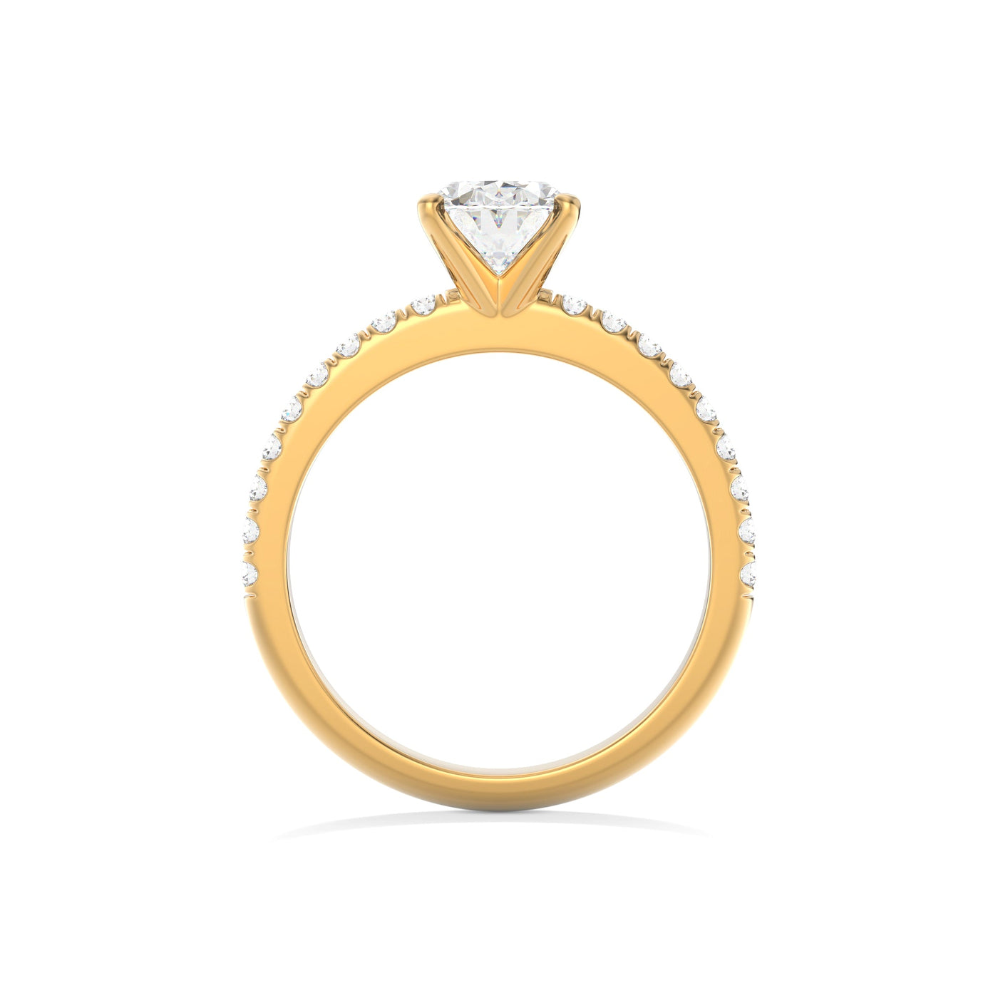 Oval Lab Grown Diamond Engagement Ring - Florence