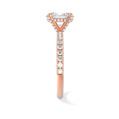 Oval Lab Grown Diamond Engagement Ring - Aurora