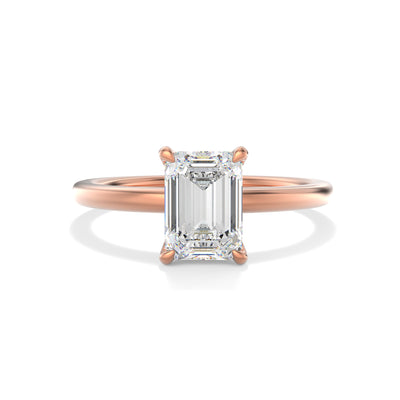 Lab Grown Diamond Solitaire Engagement Ring - Venice