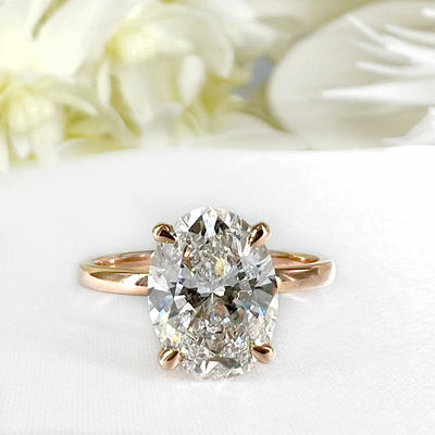 Lab Grown Diamond Solitaire Engagement Ring - Venice
