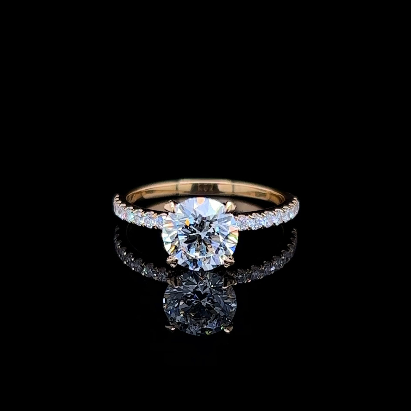 Lab Grown Diamond Engagement Ring - Aurora