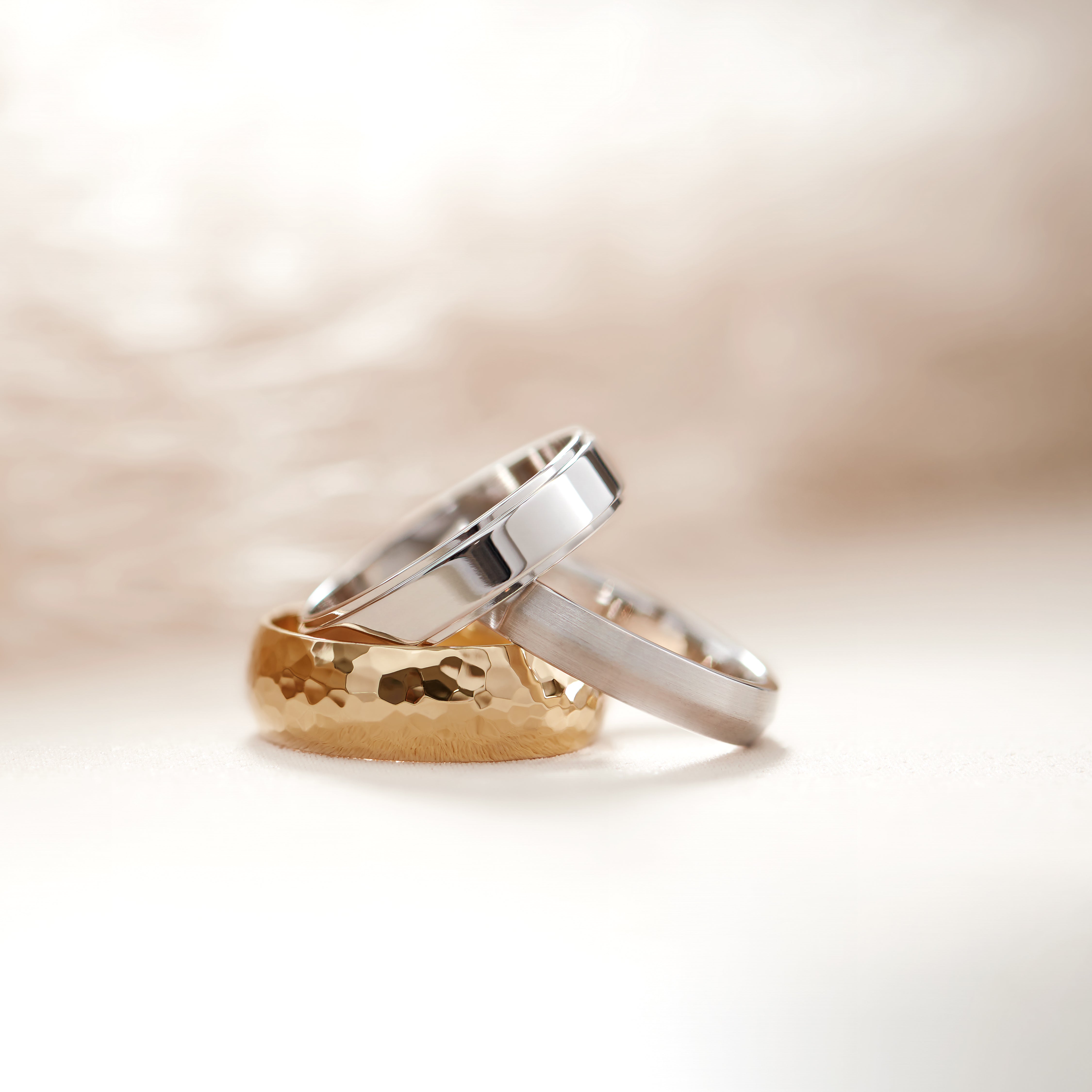 Men's wedding rings at Arnold and Co Jewellers