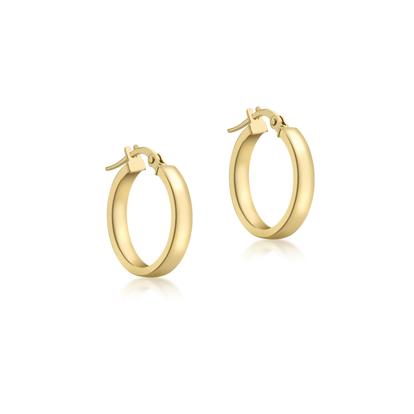 9K Gold Small Hoops,  10mm | Pre-Order