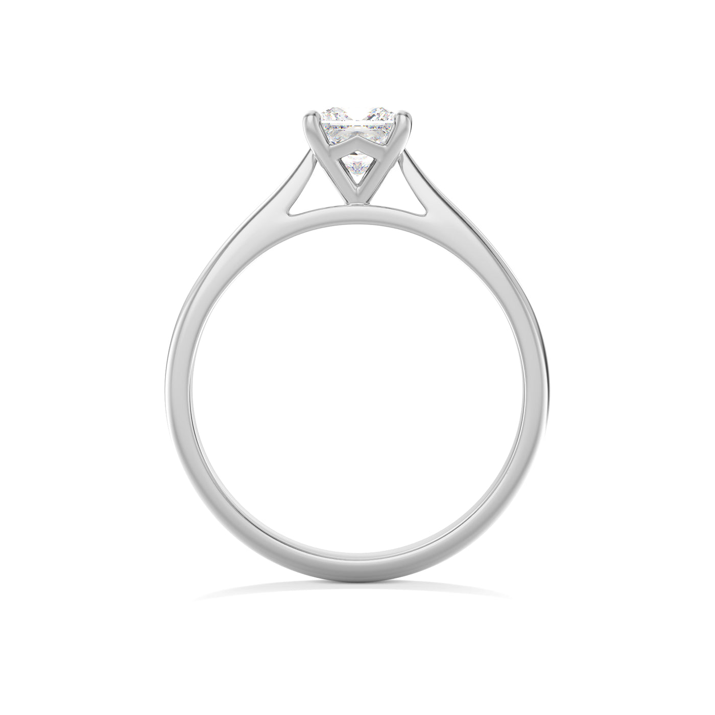 Princess Cut Lab Grown Diamond Engagement Ring - Victoria