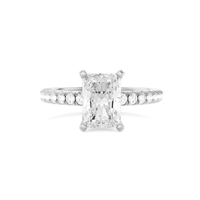 Radiant cut Lab Grown Diamond Engagement Ring - Florence
