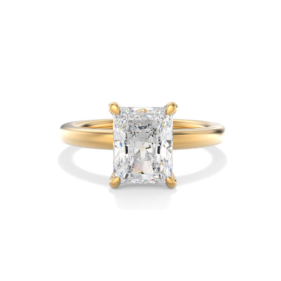 The Stanton Ring - Radiant Solitaire - Lab Grown Diamond