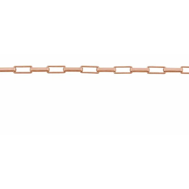 Elongated Box Chain 1.2mm