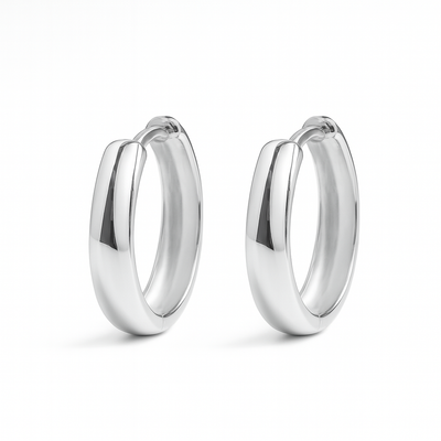 Sterling Silver Huggie Earrings