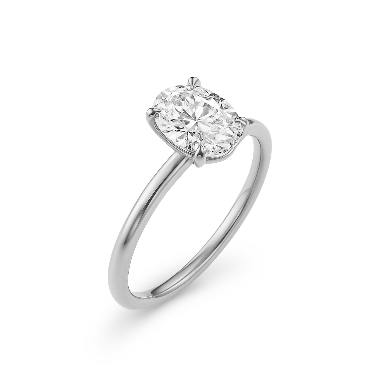 The Venice Ring - 1.00ct Oval Lab Grown Diamond
