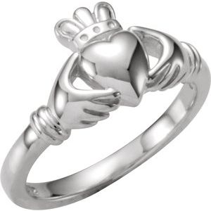 Sterling Silver Claddagh Ring