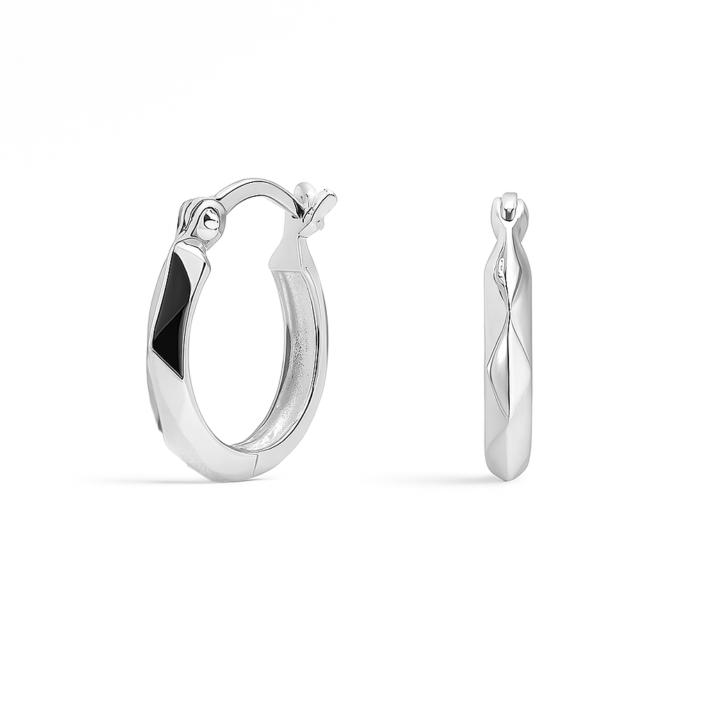 Sterling Silver Hoop Earrings