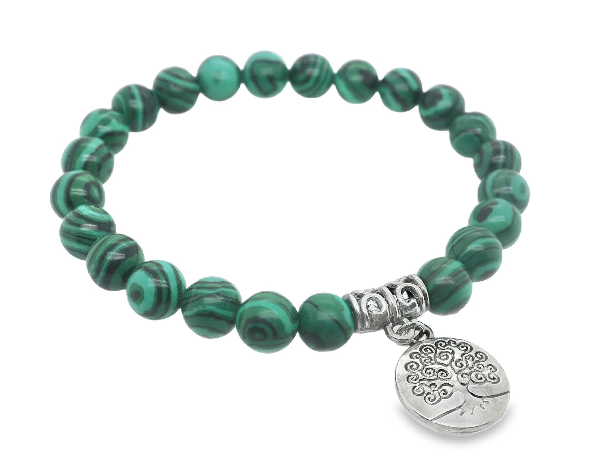 Men's Gemstone Tree of Life Bracelet
