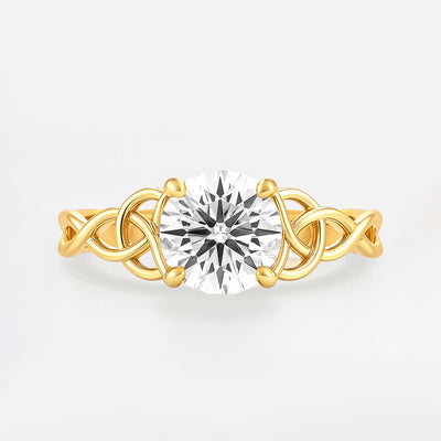 The Helena Ring - Celtic Love Knot