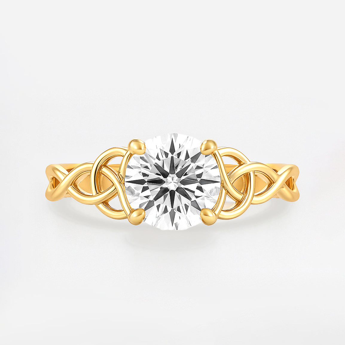 The Helena Ring - Celtic Love Knot
