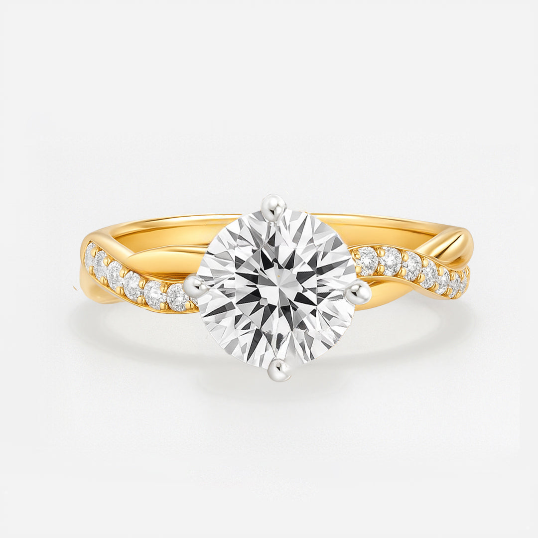 The Ellie Ring - Twist Lab Grown Diamond