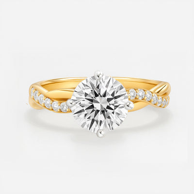 The Ellie Ring - Twist Lab Grown Diamond