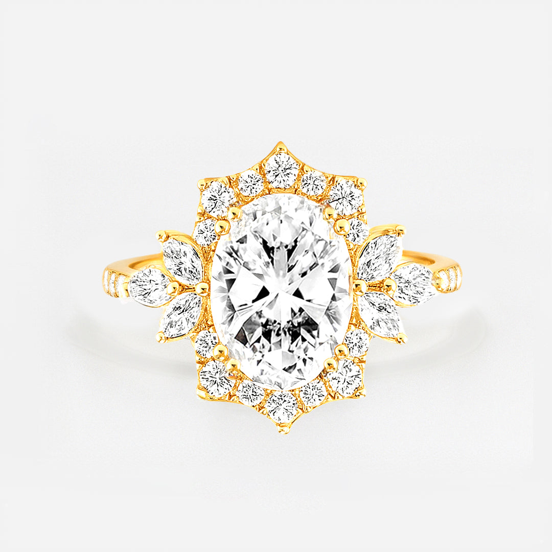 The Valentina Ring - Ornate Vintage Style Ring