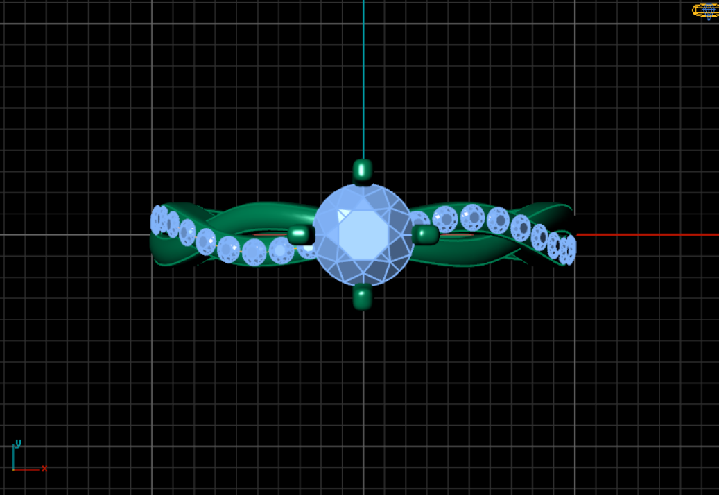 The Ellie Ring - Twist Lab Grown Diamond