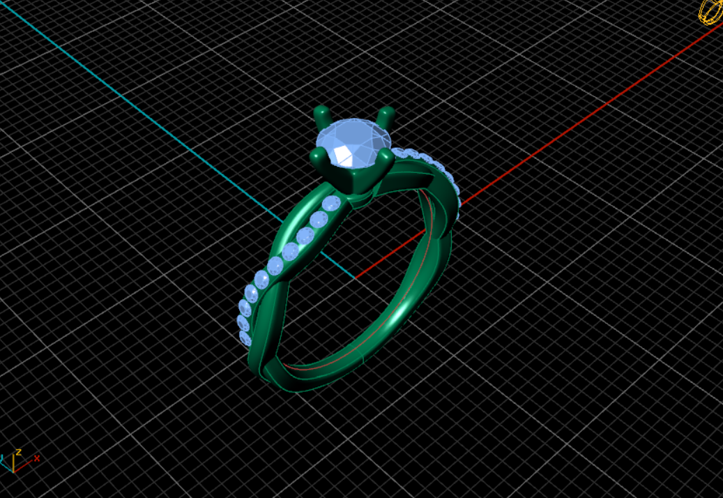 The Ellie Ring - Twist Lab Grown Diamond