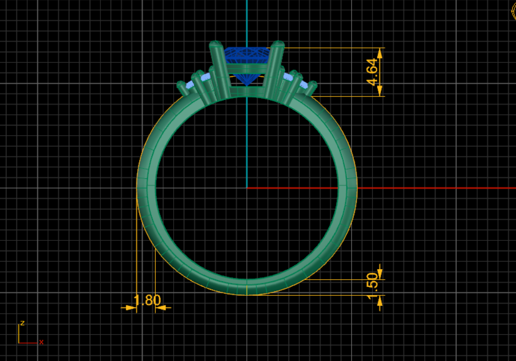 Oval Lab Grown Diamond Engagement Ring - Gabrielle