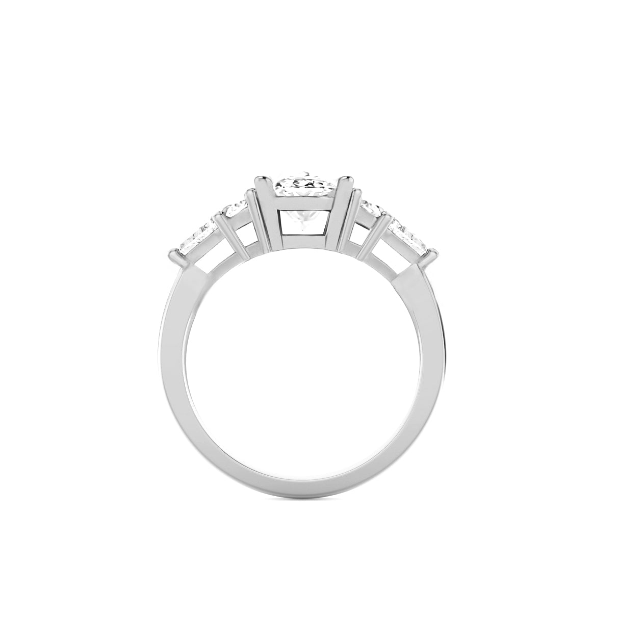 Oval Lab Grown Diamond Engagement Ring - Maya