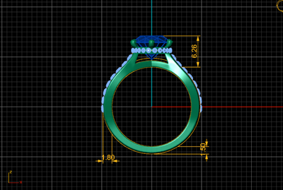 The Selena Ring - Oval Lab Grown Diamond with Twisted Pavé Band and Hidden Halo