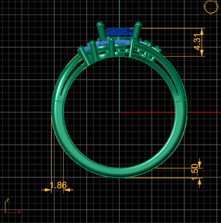 The Michelle Ring - Vintage Halo Oval Engagement Ring