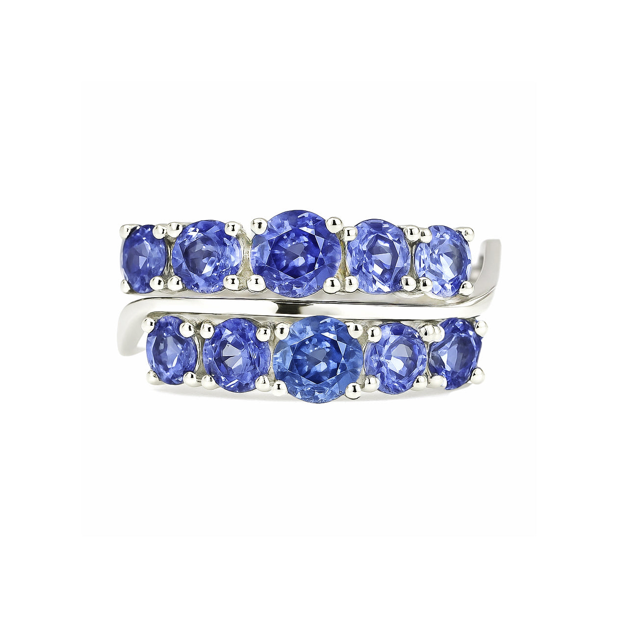Platinum Sapphire Ring