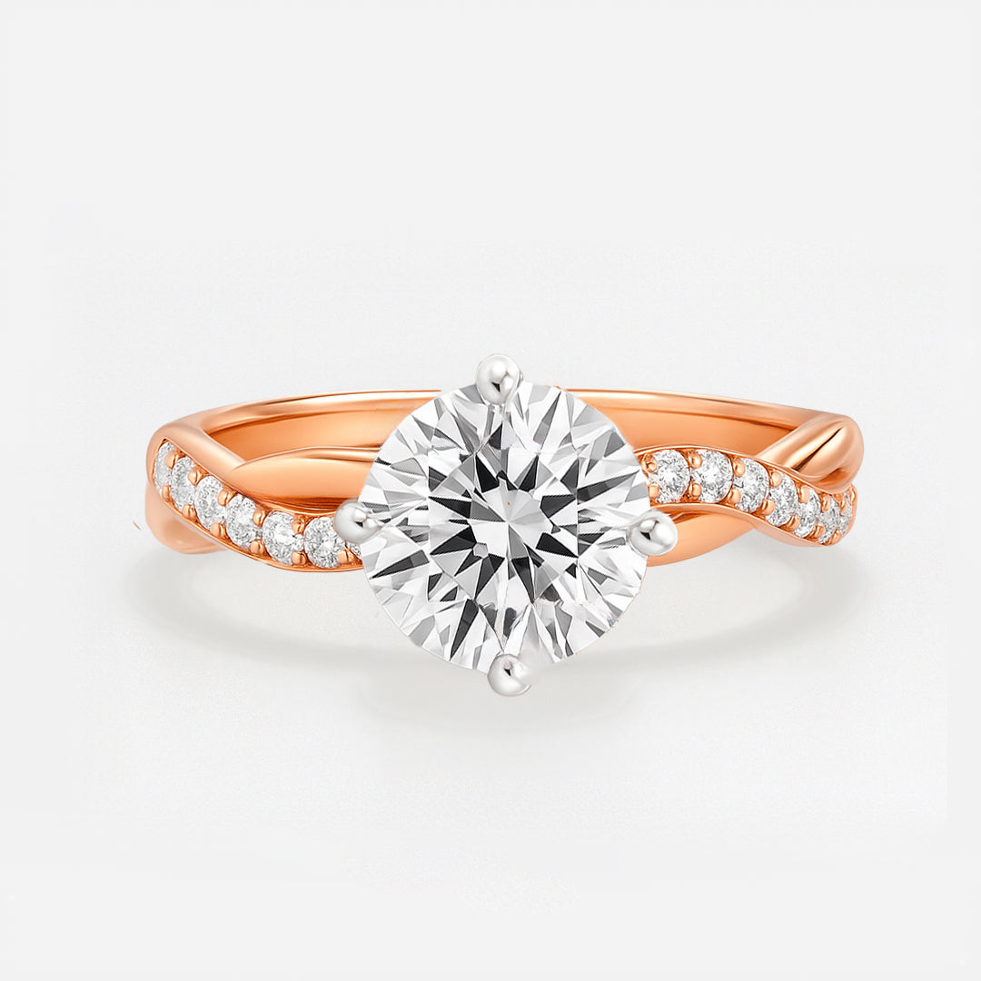 The Ellie Ring - Twist Lab Grown Diamond