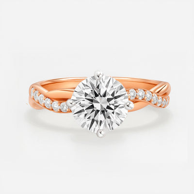 The Ellie Ring - Twist Lab Grown Diamond