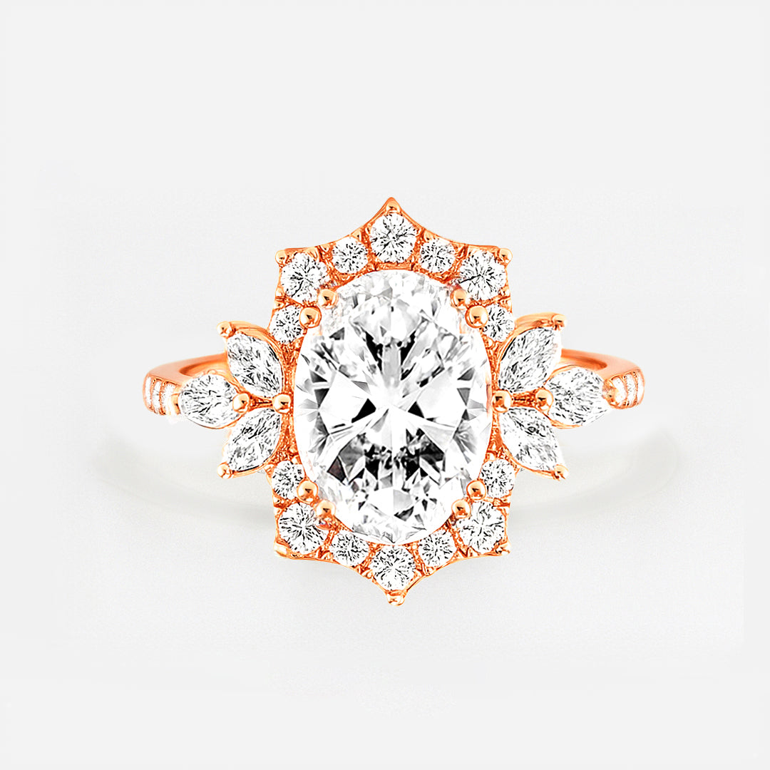 The Valentina Ring - Ornate Vintage Style Ring
