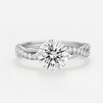 The Ellie Ring - Twist Lab Grown Diamond