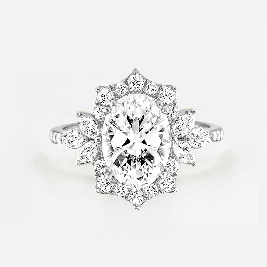 The Valentina Ring - Ornate Vintage Style Ring