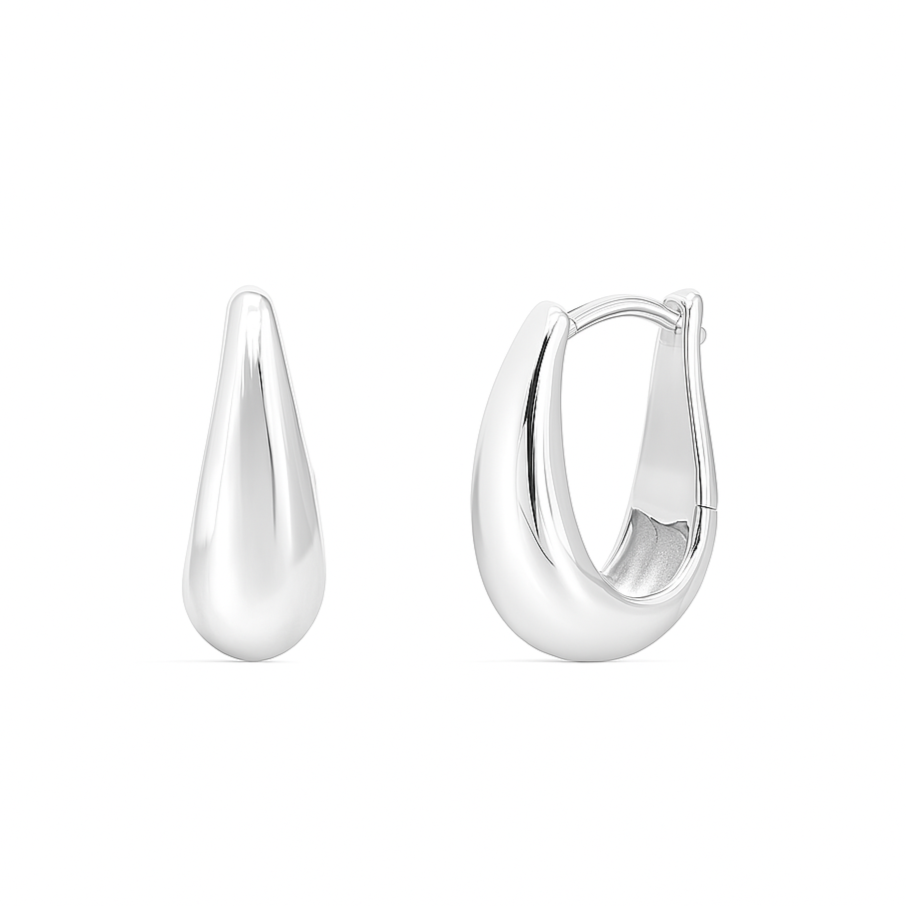 Sterling Silver Hoop Earrings