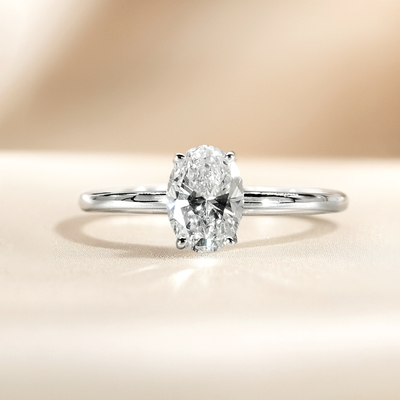 The Venice Ring - 1.00ct Oval Lab Grown Diamond