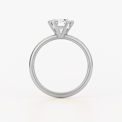 The Stanton Ring - 6-Claw Round Solitaire - Lab Grown Diamond