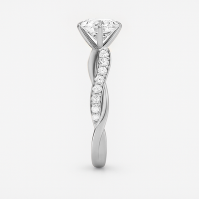 The Ellie Ring - Twist Lab Grown Diamond