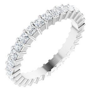 1 CTW Diamond Square Eternity Band