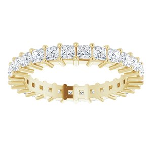 1 3/8 CTW Diamond Square Eternity Band