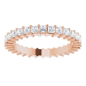 1 CTW Diamond Square Eternity Band