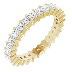 1 3/8 CTW Diamond Square Eternity Band