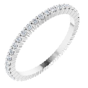 3/8 CTW Diamond Eternity Band