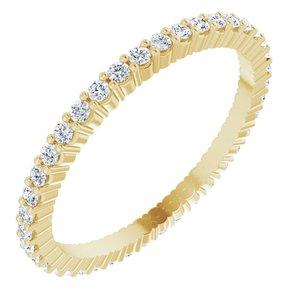 3/8 CTW Diamond Eternity Band