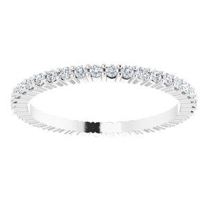 3/8 CTW Diamond Eternity Band