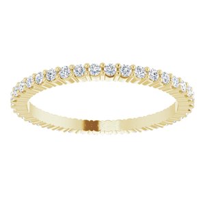 3/8 CTW Diamond Eternity Band