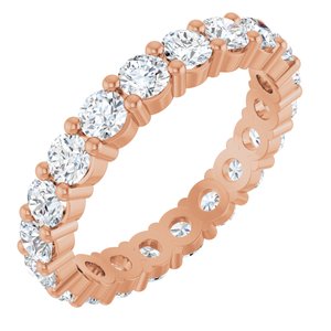 14K Rose 1 3/4 CTW Lab-Grown Diamond Eternity Band