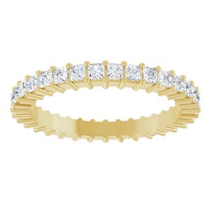 1 1/5 CTW Diamond Square Eternity Band