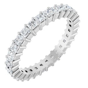 1 3/8 CTW Diamond Square Eternity Band