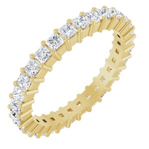 1 1/2 CTW Diamond Square Eternity Band