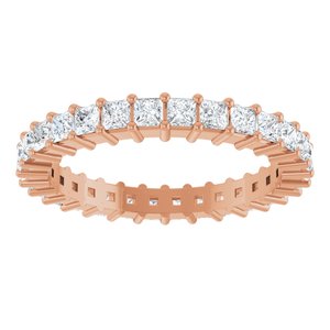 1 3/8 CTW Diamond Square Eternity Band